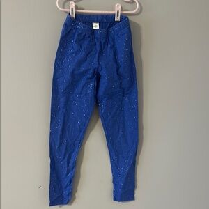 Blue sparkle Kids leggings